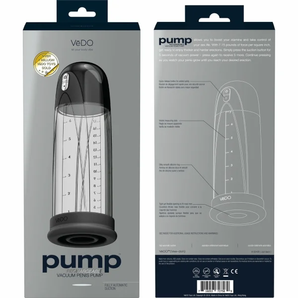 VeDO Pump Rechargeable Vacuum Penis Pump