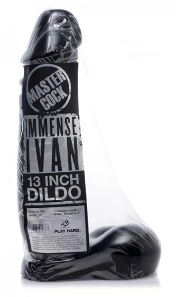 Immense Ivan 13 Inches Dildo Black — image 5 of 6