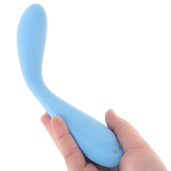 Satisfyer G-Spot Flex 4 Rechargeable Waterproof App Enabled 12-Function G-Spot Vibrator - Blue