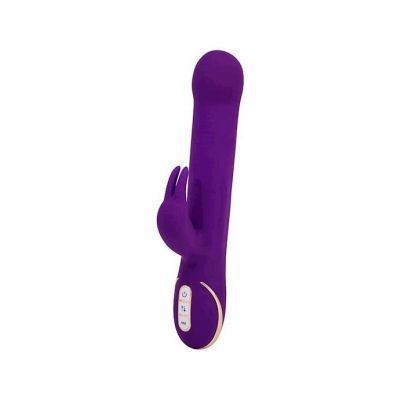 Seven Creations Tres Chic Rabbit Vibrator Purple 9 Inch