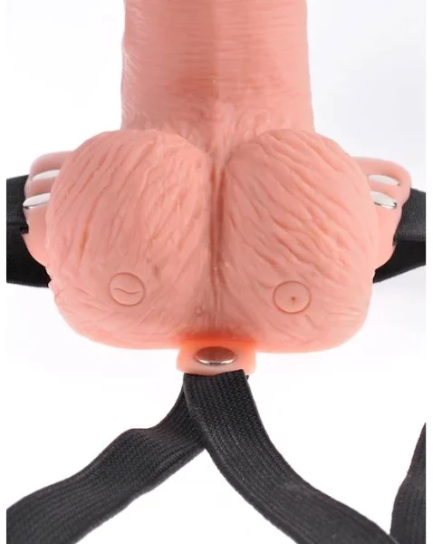 Fetish Fantasy 6 Inch Hollow Rechargeable Strap-on Remote - 24
