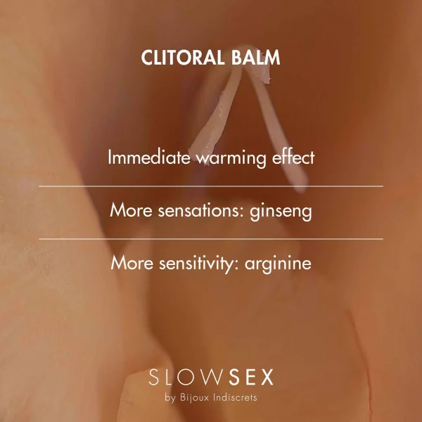 Slow Sex Clitoral Balm By Bijoux Indiscrets - .34 oz