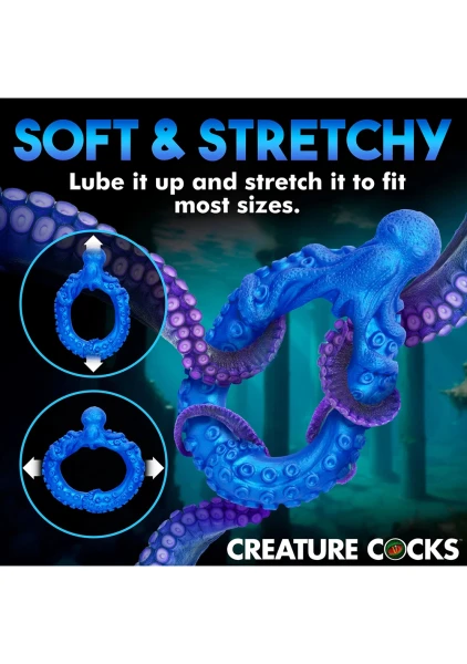 Poseidon's Octo-Ring Silicone Cock Ring