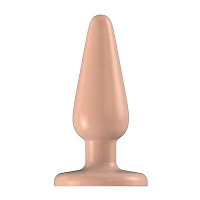 Bottom Line Buttplug Rubber Flesh 7 In Model 1 Flesh 6 8 Inch