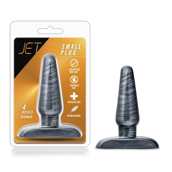 Jet Small Plug Carbon Metallic Black