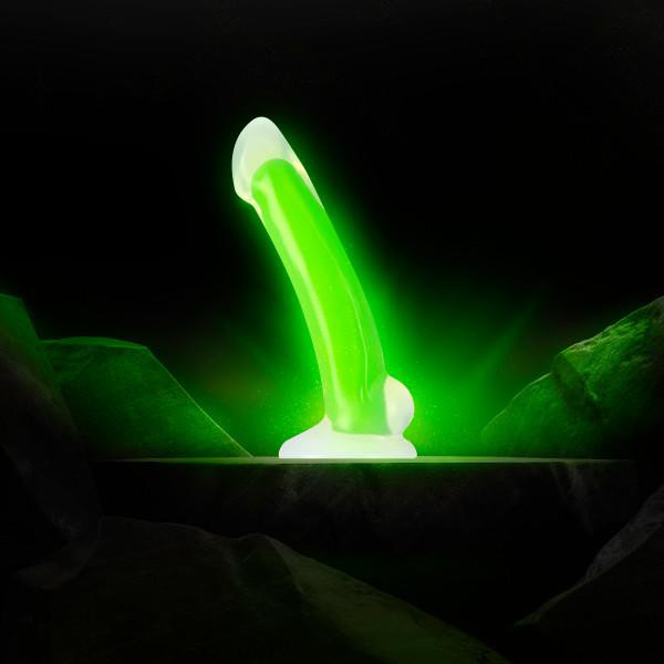 Blush Neo Elite GLOW in the Dark Omnia Dual Density Dildo