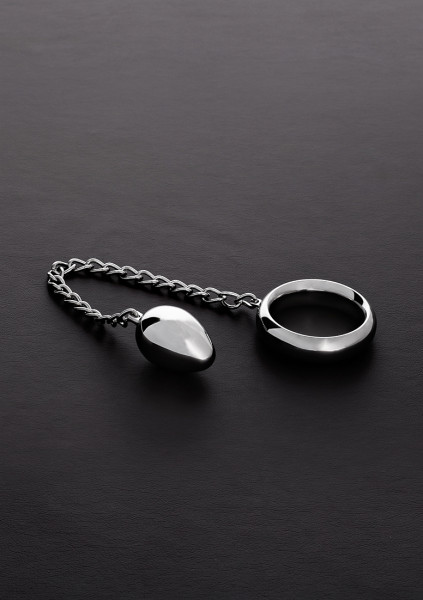 Donut C-Ring Anal Egg (50/50mm) with chain - Penis Rings For Sale