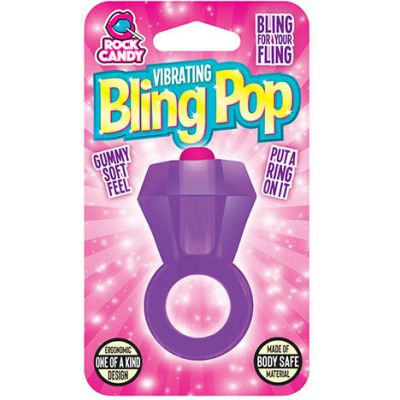 Purple Vibrating Cock Ring