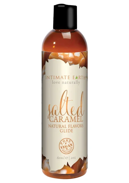 Intimate Earth Natural Flavors Glide - Salted Caramel — image 7 of 7