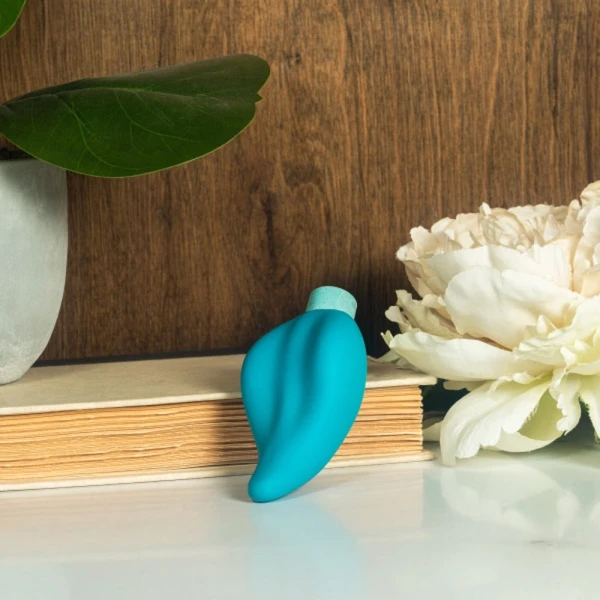 Gaia Eco Caress Bullet And Sleeve Aqua