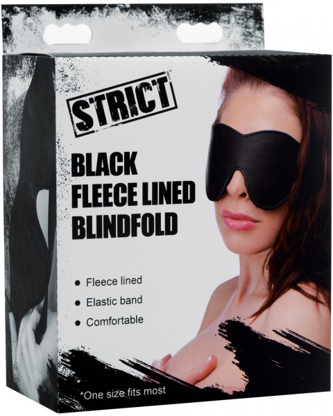 Fleece lined blindfold