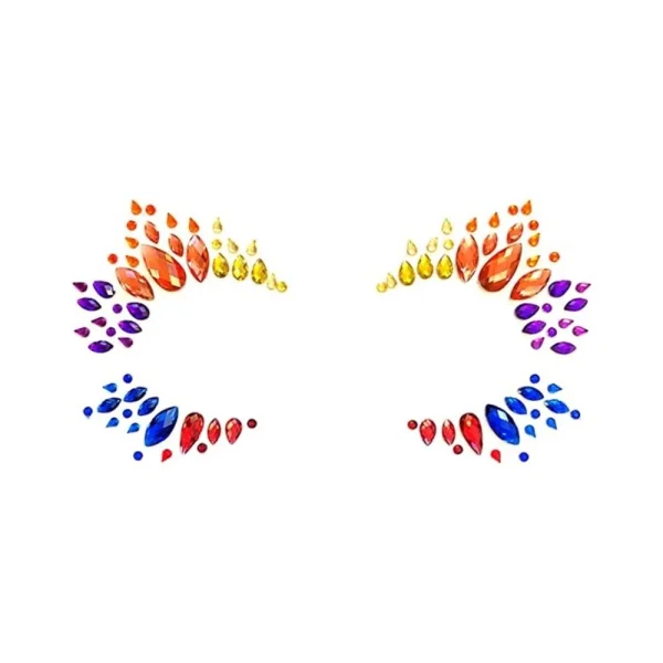 Neva Nude Crystal Pasty Pride Tribe Face — image 6 of 9