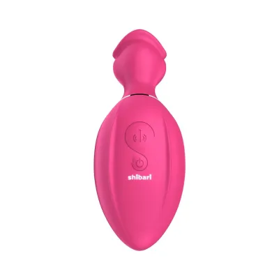 Shibari Beso Sensual Suction Massager 8 Function Silicon Usb Rechargeable Splashproof Pink