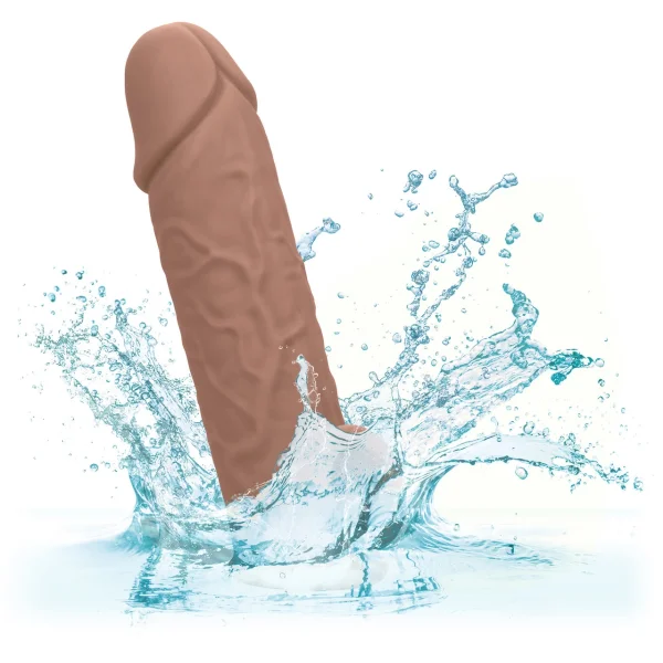 Performance Maxx Life-Like 7" Penis Extension By CalExotics - Chocolate