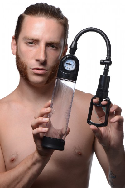 Trigger Penis Pump + Gauge