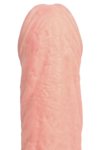 GC 6" Curved Realistic Dildo with Suction Cup Base