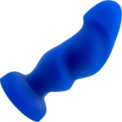 Topped Toys HILT 95 Silicone Butt Plug Blue Steel