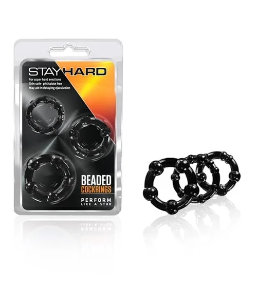Blush - Stay Hard - Beaded Cockrings