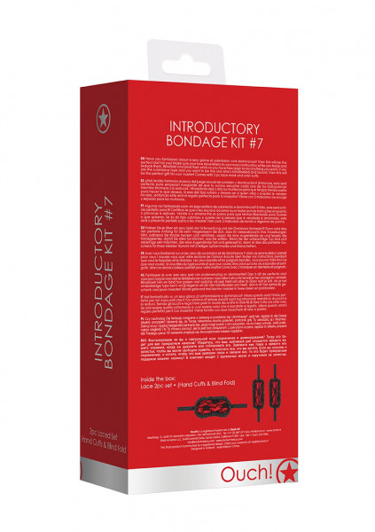 Introductory Bondage Kit #7 - Red - BDSM Toys