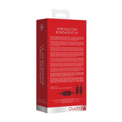Introductory Bondage Kit 7 Red BDSM Toys