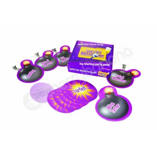 Secret Missions Dinner Party Game