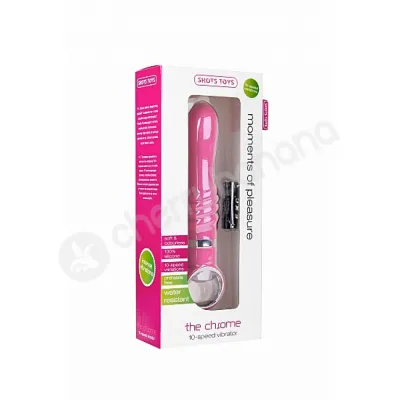 Shots Toys The Chrome Pink Vibrator