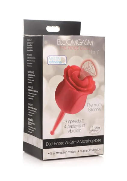 inmi Bloomgasm The Rose Buzz Air Stim & Vibe