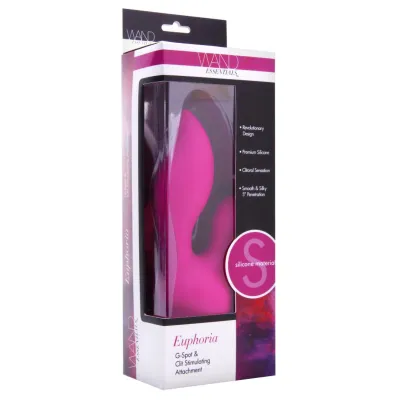 Euphoria G Spot and Clit Stimulating Wand Massager Attachment by Wand Essentials