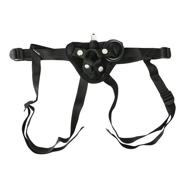 Vibrating Velvet Harness