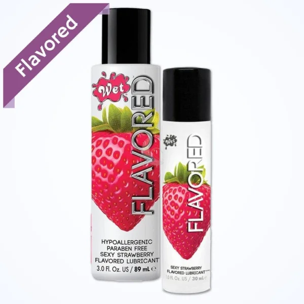 Wet Flavored Sexy Strawberry Water-Based Lube | 1oz — image 9 of 11