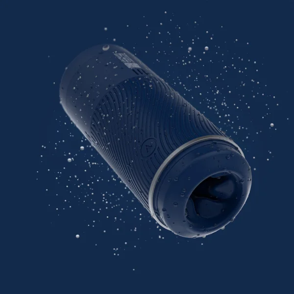 Arcwave POW Silicone Dual Entry Penis Stroker - Blue