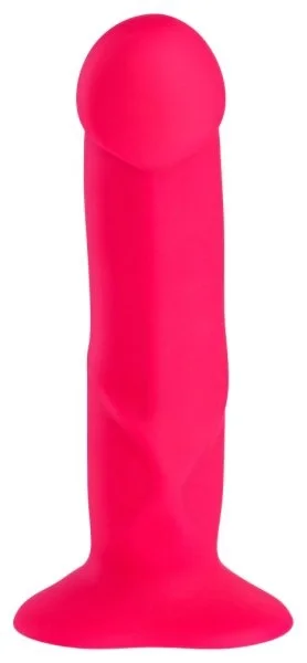 Fun Factory The Boss 7" Girthy Silicone Dildo - Pink — image 6 of 8