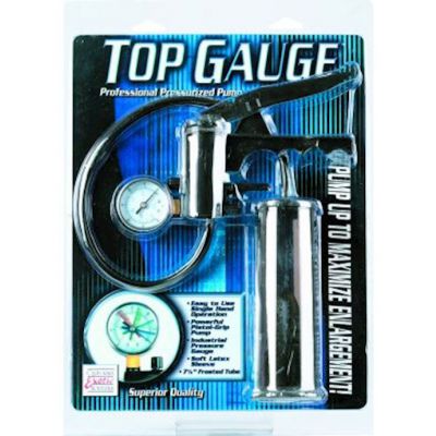 Top Gauge Professional Pressurized Pump Black