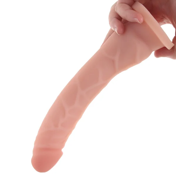 Dr. Skin Dr. Noah 8" Realistic Posable Silicone Dildo With Suction Cup By Blush - Vanilla