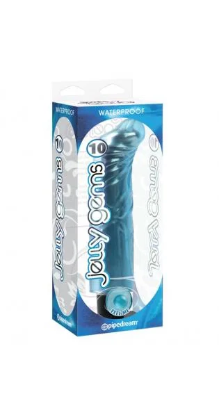 Jelly Gems #10  Blue Vibrator