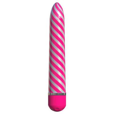 Classix Sweet Swirl Vibrator Pink 8 Inch