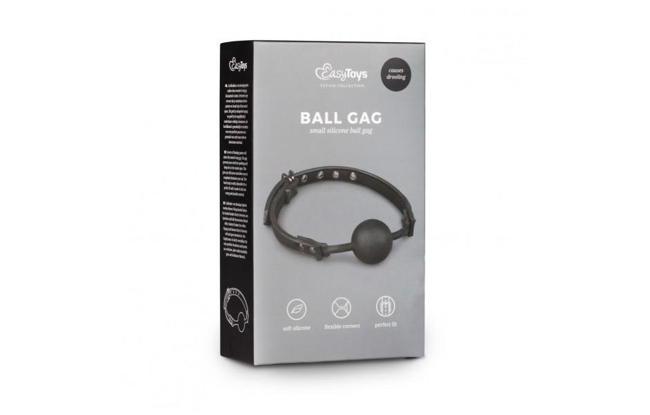 Vegan Ball Gag with Silicone Ball