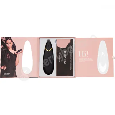 Womanizer Premium Black Clitoral Suction Stimulator