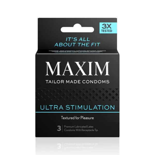MAXIM Ultra Stimulation Condoms - 3PK