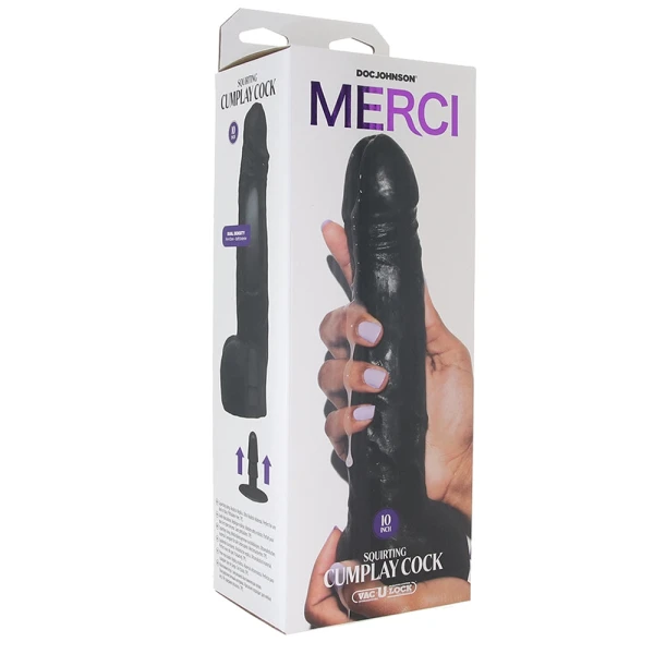 Merci Squirting Cumplay Cock