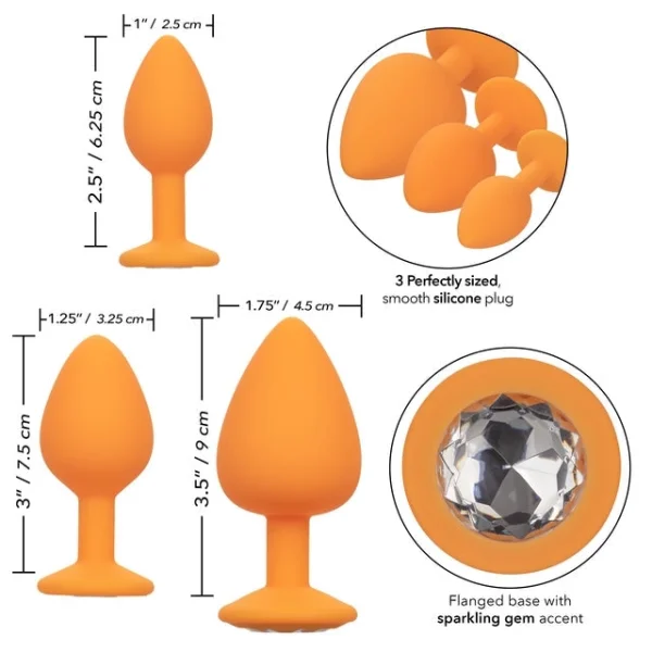 Calexotics Cheeky Gems Anal Kit — image 12 of 25