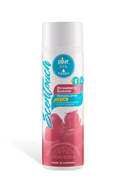 PJUR SPA SCENTOUCH STRAWBERRY MASSAGE LOTION 200ML
