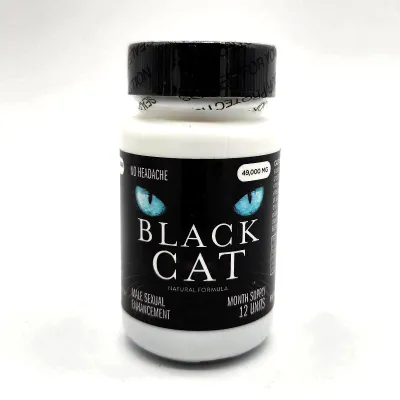 Black Cat Male Sexual Enhancement Pills 12pk