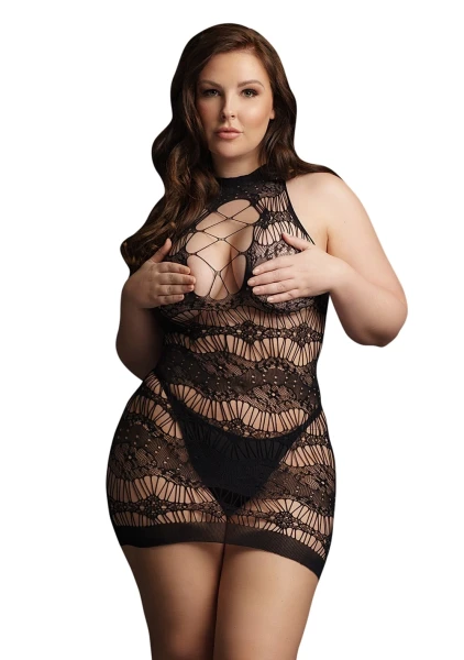 Josephine Cutout Molded Leopard Print Chemise with G-string — image 11 of 25