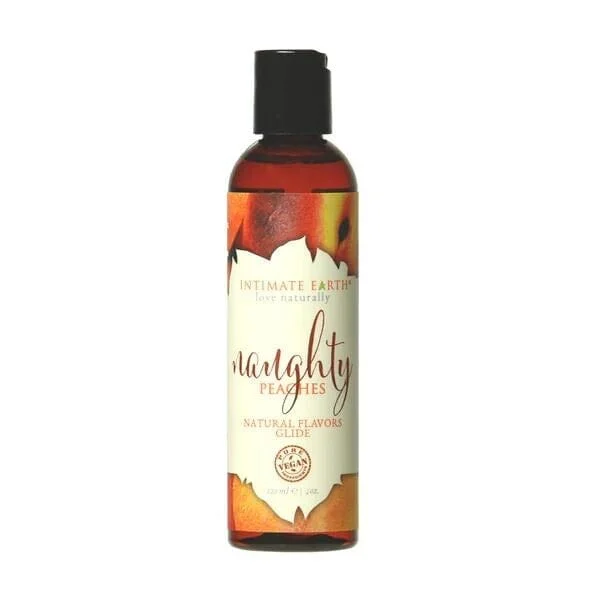 Intimate Earth Natural Flavors Glide - Naughty Nectarines — image 5 of 7