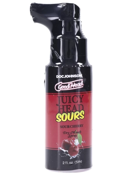 GoodHead Juicy Head Sours Dry Mouth Spray 2 oz By Doc Johnson - Sour Watermelon