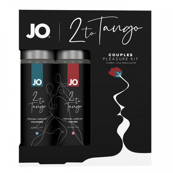 System JO 2 To Tango Couples’ Pleasure Kit - 2 x 60ml