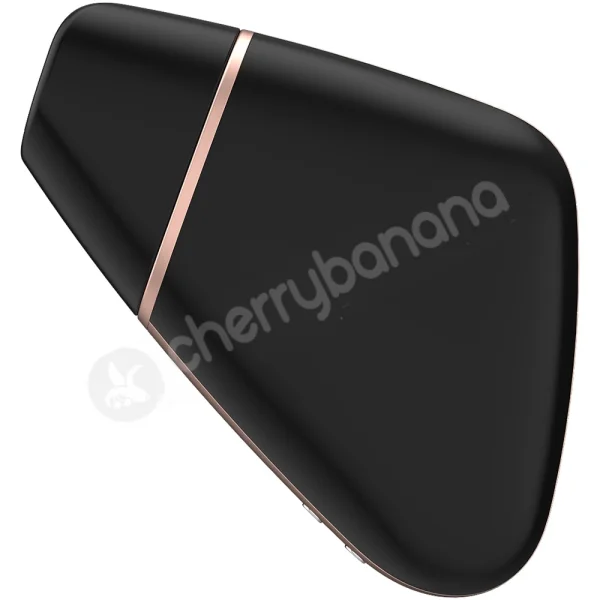 Satisfyer Love Triangle Black App Controlled Vibrating Clitoral Stimulator
