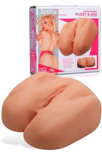 Jesse Jane Realistic Missionary Pussy & Ass Masturbator