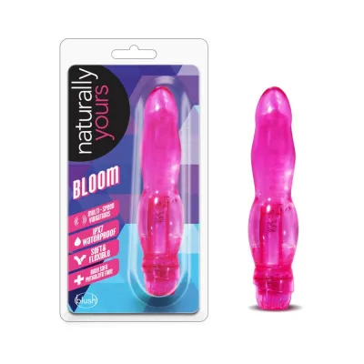 Naturally Yours Bloom Flexible Vibrator Pink